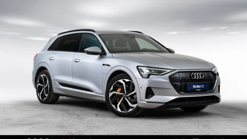 AUDI E TRON 55 55 Adv Bus Matrix-Rattvarme-360kam-21"-Sportsseter mm.