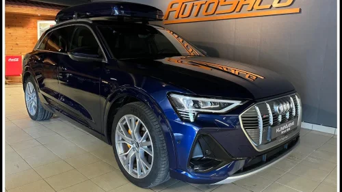 AUDI E TRON 55 55 2X S-line Sport Quattro ACC/Valcona/4soner/Krok/360