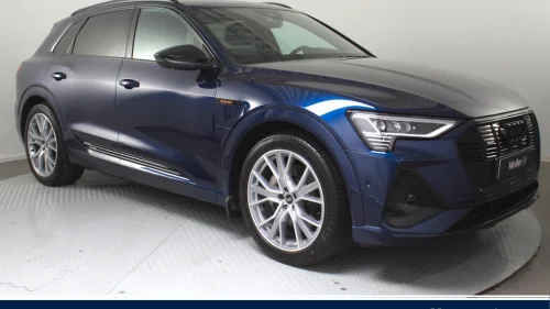 AUDI E TRON 55 55 S Line Sport - 360Kam, B&O, Delskinn, Matrix, Krok