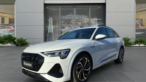AUDI e-tron 55 55 S-Line HUD/360/Skinn/Matrix/Hengerfeste
