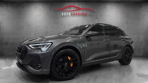 AUDI E TRON 55 55 Black Edition S-line/B&O/H.Feste/360.kam /Norsk ++
