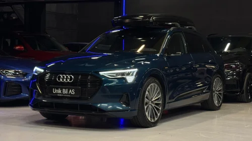 AUDI e-tron 55/ BLACK OPTIC/ S-LINE/ B&O/ MATRIX/ NIGHT V/ HUD/ 360