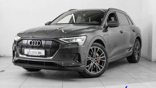 AUDI e-tron 55 - Sort opt.-S-line-HUD-B&O-Krok-Matrix-360-Skinn+++