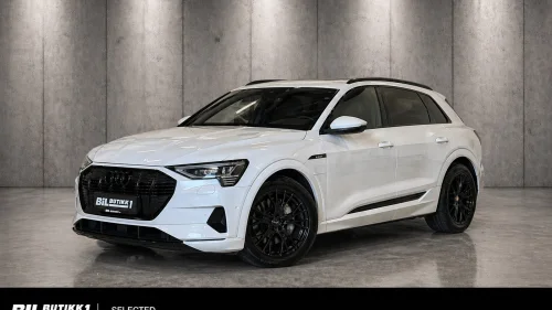 AUDI e-tron 55 55 Advanced Sport | Pano | Sort Optikk | Krok