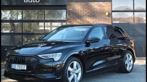 AUDI E TRON 55 55 Advanced Business SortOptikk/Kamera/Krok/ACC/CarPlay