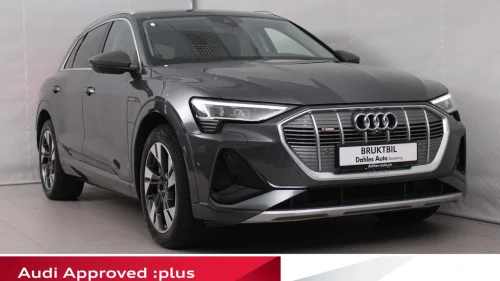 AUDI E TRON 55 55 S line Sport B&O/360Kam/El Sportsseter/Lav Km!!!