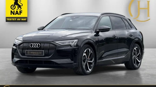 AUDI E TRON 55 55/Norsk/Sort optikk/Matrix/H.Feste/Luft/360kam/MMIpro