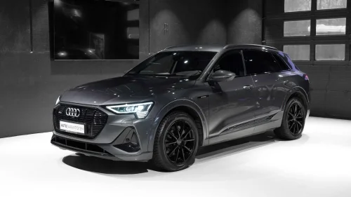 AUDI E TRON 55 55 Quattro S-Line Black Edition LUFT HUD 360° ACC Krok