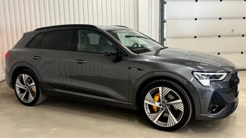 AUDI e-tron 55 55 Quattro, 2 x S-Line, Virtuel speil, pano, skinn,Bose