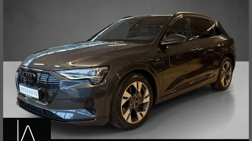 AUDI E TRON 55 55 s line sport *ACC*Matrix*Black*delSkinn*Krok*360kam*