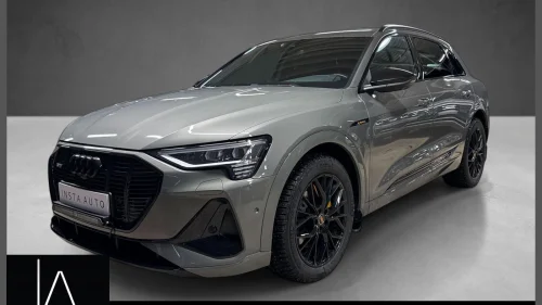 AUDI E TRON 55 55 s line sport *ACC*Matrix*Black*Skinn*Krok*360kam*