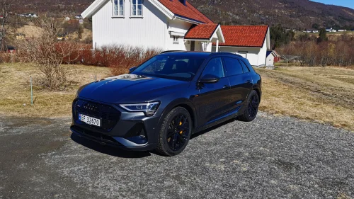 AUDI E TRON 55 55 S-Line Sport ACC/NORSK/S+V/KROK/B&O/SKINN/ORANSJ