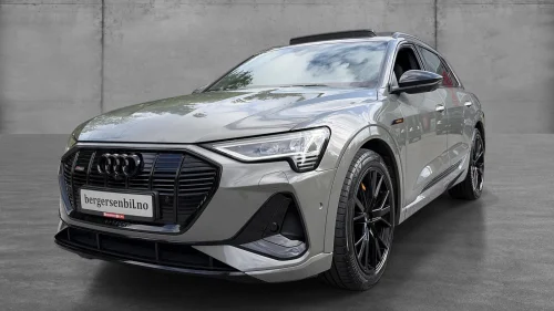 AUDI E TRON 55 55 Black Edition | 2x S line | Orange Des | Black Optic