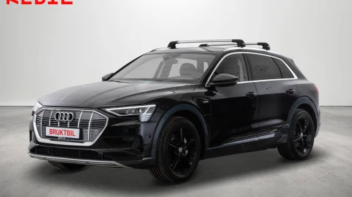 AUDI e-tron 55 55 Quattro, Hengerfeste, Luftfjæring, Skinn/Alcantara