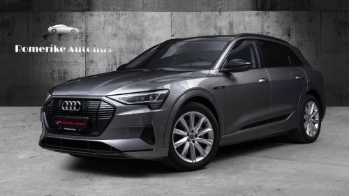 AUDI e-tron 50 50 Q Advanced Sport // SortOptikk, 360kam, Krok, Memo++