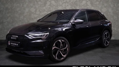 AUDI e-tron 55 55 QUATTRO/LUFT/ACC/SORT OPTIKK/DELSKINN/KAMERA/KROK
