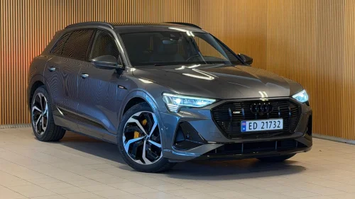 AUDI E TRON 55 BANG&OLUFSEN/MATRIX/S-LINE/KROK/21"/396WLTP/1EIER/NORSK
