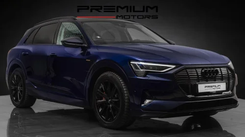 AUDI E TRON 55 55 Black Optikk,Kamera,Memory,Delskinn,Luft,Norsk,Hfest