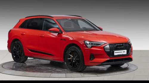 AUDI E TRON 55 55/S-Line/Matrix/B&O/Rattvarme/ACC/8x sorte hjul