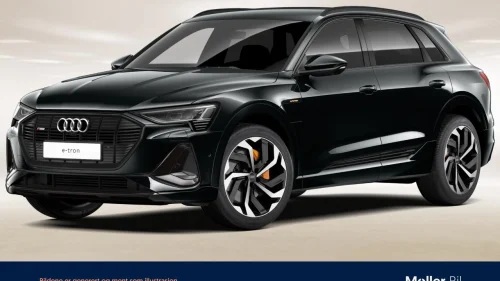 AUDI E TRON 55 55 S Line Sport - 21", 360Kam, B&O, Luft, Skinn