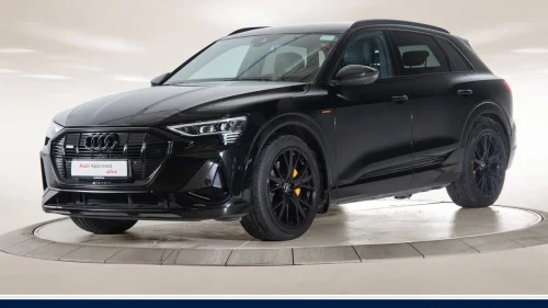 AUDI E TRON 55 55 S-Line Sport Black Edition|HUD|360|LEDMatrix