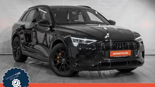 AUDI E TRON 55 55 Advanced Sport Matrix/360/B&O/Krok/Sort Optikk