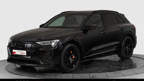 AUDI E TRON 55 55 S line Sport Black Edition 21",B&O,Krok,Fullskinn++