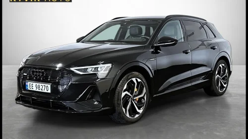 AUDI E TRON 55 55 S-Line Sport Black Edition |QUATTRO|KROK|Matrix|Luft