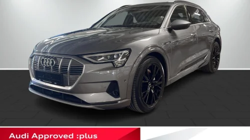 AUDI e-tron 55 limited tyfongrå HUD/Pano/Skinn/B&O/Krok/360kamera/+