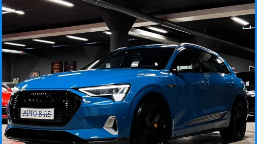 AUDI e-tron 55/B&O/Pano/R.Kam/Luft/Ambient/Skinn/Virtual/ACC
