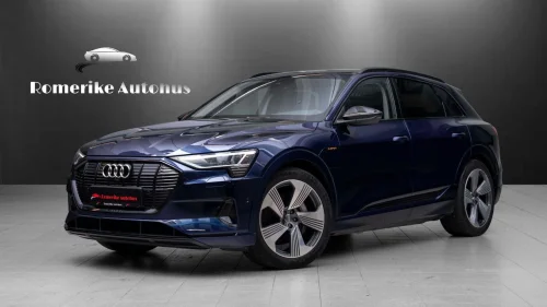 AUDI e-tron 50 50 Q Advanced Sport // SortOptikk, 360kam, Krok, 21"+++