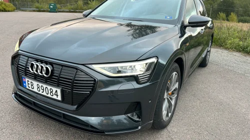 AUDI e-tron 55 55 Advanced Sport - 360Kam, Krok, LED, Delskinn