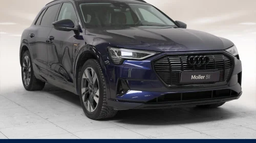 AUDI e-tron 55 55 advanced sport Krok,360,delskinn,led,20"som og vint