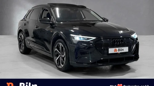 AUDI E TRON 50 50 Adv. Sport /ACC/Krok/360/21/Pano/Keyless/Sort optikk