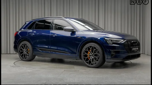 AUDI E TRON 55 55 Advanced Sport/Svart optikk/Krok/Matrix/360/El.seter