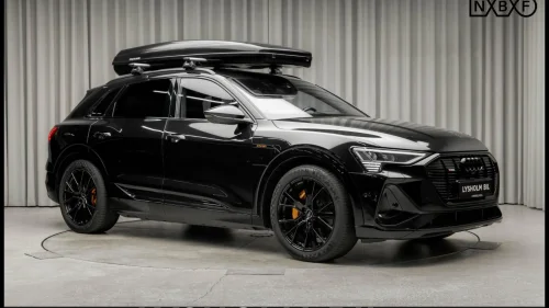 AUDI E TRON 55 55 SUV Black Edition/S-Line/Takboks/HUD/BO/Solgardiner
