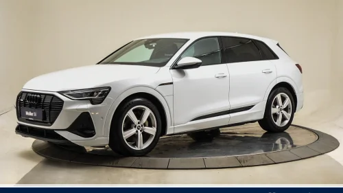 AUDI e-tron 55 55 S-Line Krok/HUD/NightVision/B&O/Navi/Kamera