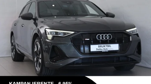 AUDI E TRON 55 55 S line Sport Matrix/B&O/Glanspakke/360Kam