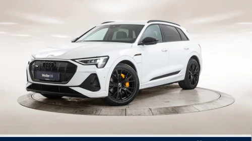 AUDI E TRON 55 55 S Line Sport Black Edition - 21", 360Kam, Krok, ACC