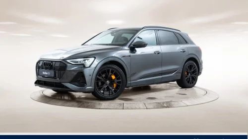 AUDI E TRON 55 55 S Line Sport - B&O,360Kam,Matrix,Skinn,SortOptikk