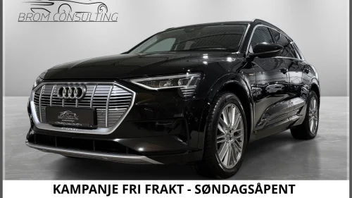 AUDI E TRON 55 55 | Skinn | Krok | Adp. Cruise | Rattvarme | R.Kam