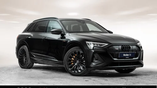 AUDI E TRON 55 55 S Line sport Sort optikk-Matrix-El.seter-B&O