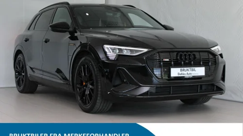 AUDI E TRON 55 55 s line sp black edit/ACC/Krok/21"/Skinn/Matrix