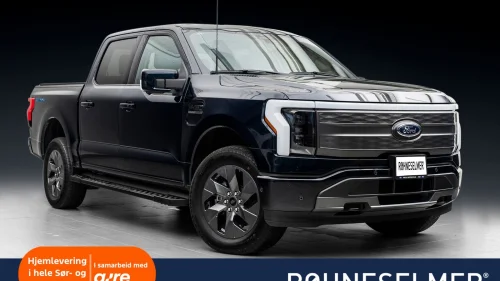 FORD F-150 Lightning RÅ BIL//LAV KM//5-SETER//S/V-HJUL