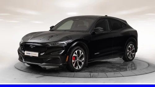FORD Mustang Mach-E LR AWD - 360Kam, Pano, B&O, Skinn, Krok,19",Røde sømmer