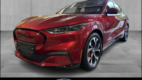 FORD Mustang Mach-E First Edition AWD LR Lucid Red/ Ad.cruise/ Panoramatak