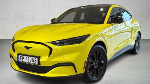 FORD Mustang Mach-E GRABBER YELLOW | VARMEPUMPE | PANORAMATAK