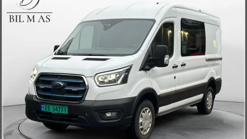 FORD TRANSIT E L2H2 68kWt 269hk ACC 360 Navi Blis Innredning Ny serv