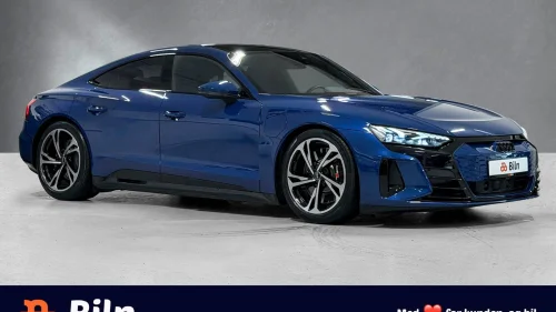 AUDI E TRON GT PRO 530hk /Carbid/Rear.Ax/Matrix/B&O/HUD/Luft/Sort opt.