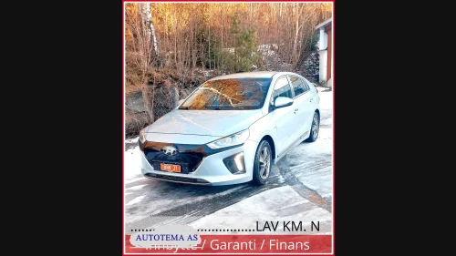 HYUNDAI IONIQ Lav KM, fersk EU, adaptiv cruise, gode dekk. ++